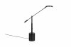 Nowoczesna dekoracyjna lampa stołowa biurkowa LED designerska marmurowa podstawa czarna ściemnialna FIORE 554610132 TRIO